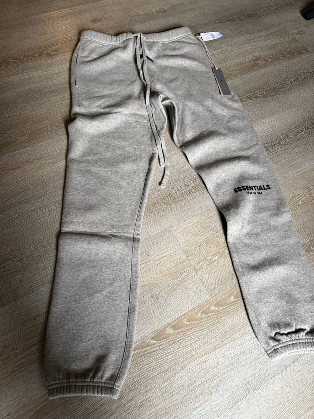 ESSENTIALS Kids Light Grey Jogger Sweatpants